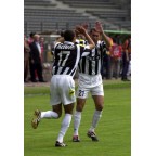 Juventus 2000-2001 Trezeguet #17 Homekit Nameset Printing 