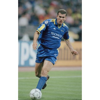 Juventus Zidane #21 1997-1998 Awaykit Nameset Printing 