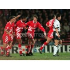 Liverpool 1995-1996 Barnes #10 Homekit Nameset Printing 