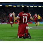 Liverpool 2017-2018 Salah #11 Champions League Homekit Nameset Printing