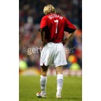 Manchester United 2002-2004 Beckham #7 Champions League Homekit Nameset Printing 