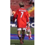 Manchester United 1997-1999 Beckham #7 Homekit Nameset Printing 