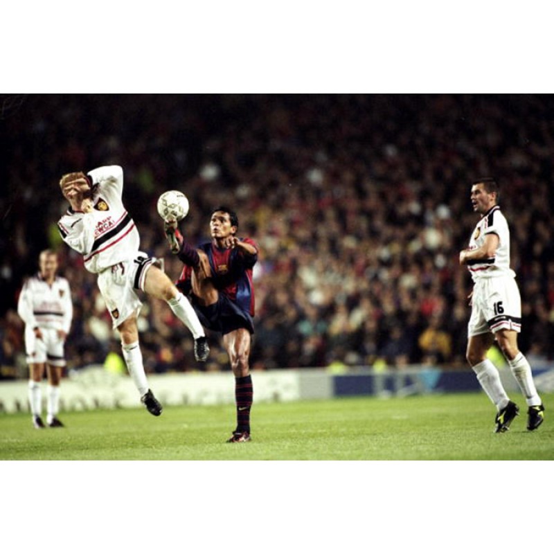 Keane #16 1998-1999 Manchester United CL AwayKit Nameset Printing 