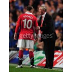 Manchester United 2008-2011 Rooney #10 Champions League Homekit Nameset Printing 