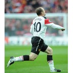Manchester United 2010-2011 Rooney #10 Champions League Awaykit Nameset Printing