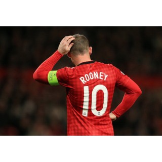 Rooney #10 2011-2013 Manchester United CL Home/Awaykit Nameset Printing