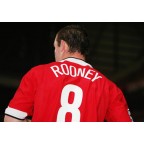 Manchester United 2004-2006 Rooney #8 Champions League Homekit Nameset Printing 