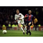 Manchester United 1998-1999 Solskjaer #20 Champions League Awaykit Nameset Printing 