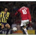 Manchester United 2004-2006 v. Nistelrooy #10 Champions League Homekit Nameset Printing 