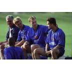 Netherlands 1998 Bergkamp #8 World Cup Awaykit Nameset Printing 