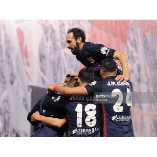Atletico Madrid 2015 Azerbaijan land of Fire Soccer Sponsor