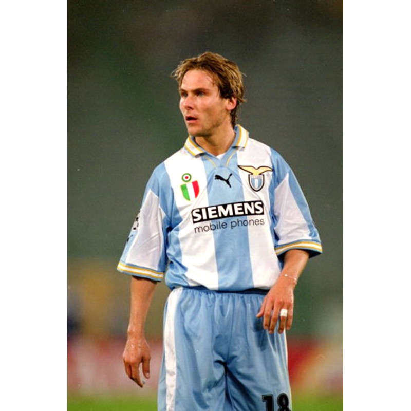 Italian League Scudetto 2000-2001 Lazio & 2001-2002 Roma Soccer Patch / Badge