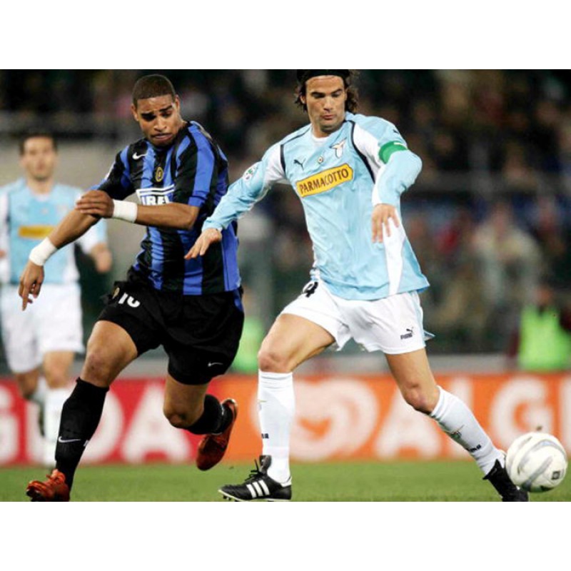 Italian League Toppa Coppa Italia 2004-2005 Lazio Sleeve Soccer Velvet Patch / Badge