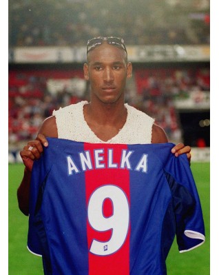 PSG 1999-2001 Anelka #9 Homekit Nameset Printing 