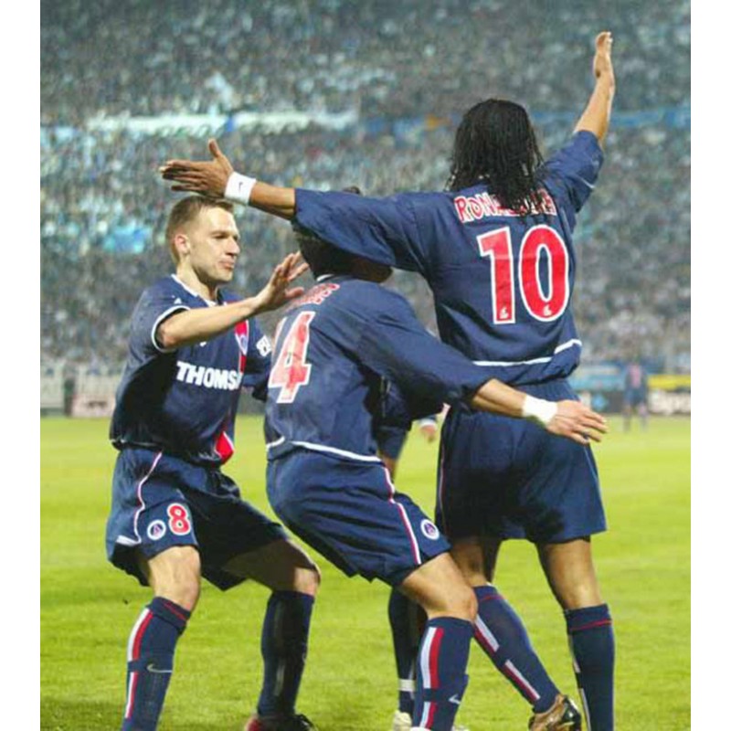 PSG Ronaldinho #10 2002-2003 Homekit Nameset Printing