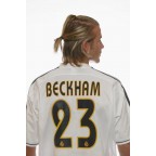 Real Madrid 2003-2005 Beckham #23 Homekit Nameset Printing 