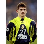 Real Madrid 1998-2000 Casillas #27 Homekit Nameset Printing 