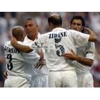 Real Madrid 2001-2003 Zidane #5 Homekit Nameset Printing 
