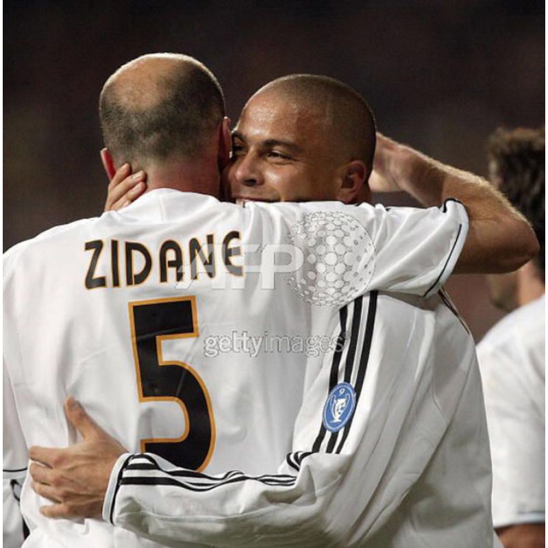Zidane #5 2001-2003 Real Madrid Homekit Nameset Printing 