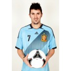 Spain 2012 David Villa #7 EURO Awaykit Nameset Printing