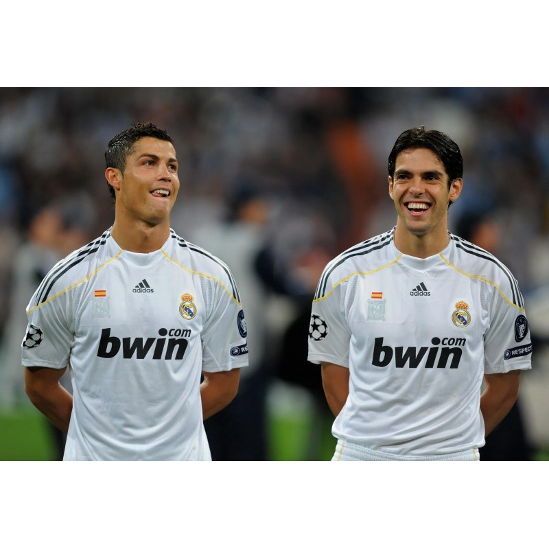 Real Madrid 2007-2011 Bwin.com (League & CL Version) Home Soccer Sponsor