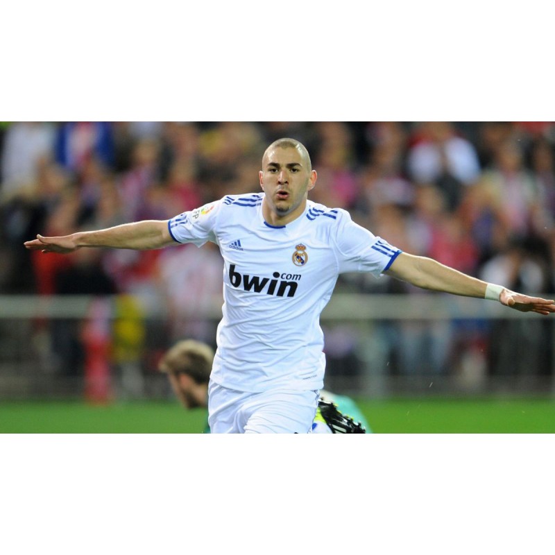 Real Madrid 2007-2011 Bwin.com (League & CL Version) Home Soccer Sponsor
