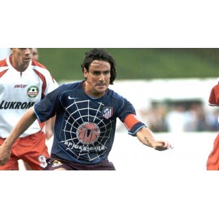 Atletico Madrid 2004-2005 Spider-Man2 Away Soccer Sponsor